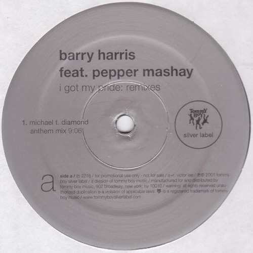 Barry Harris ft Pepper Mashay - I Got My Pride (Remix By KRONO)