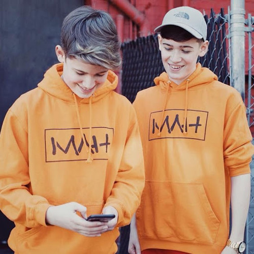 max and harvey orange hoodie